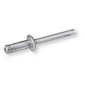 Hochfeste Blindniete Flachrundkopf 6,4x10,5 Alu/Alu